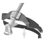 Peilių apsauga (deflektorius) 380 mm - Image 2