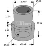 Įvorė 9.5mm - Image 2