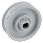 Plokšti skriemuliai/įtempimo skriemuliai su flanšu ir guoliu Skriemulys 3/8"x1-7/8"