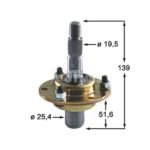 Peilio laikiklio komplektas tinka MTD 717-0900 - Image 2