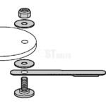 Varžtų kompl. tinka Rover A00672K - Image 2