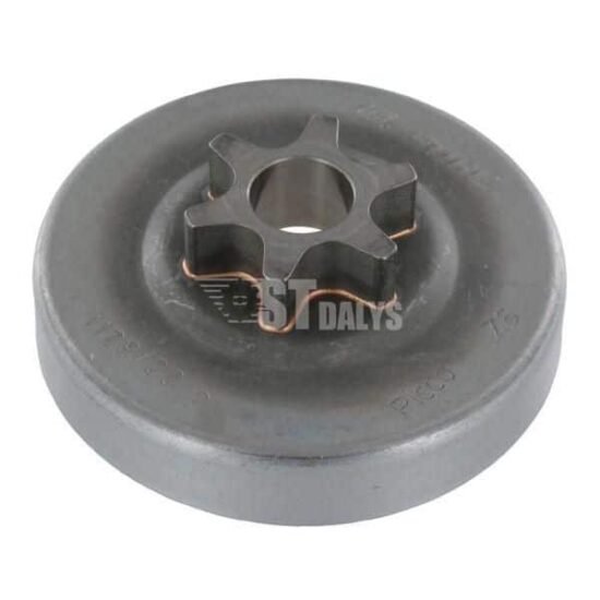 Sankabos bugnelis 3/8" 6- dantų Originalus kodas: 1129 640 2000, 11296402000  Pjūklų dalys>Sankabos bugneliai>Pagal gamintoją>Tinkama Tinkama Stihl