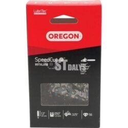 Pjovimo grandinė .325" 1.3mm 56 DL Originalus kodas:  95TXL056E  Pjūklų dalys>Grandinės ir jų dalys>Oregon>Grandinės>.325"-1,3mm-SpeedCut®-95TXL"