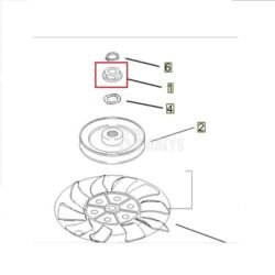 Transmisijos skriemulio įvorė TORO 104-3320
