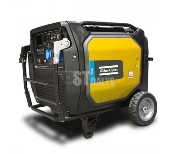 Benzininis generatorius Atlas Copco 6kVA