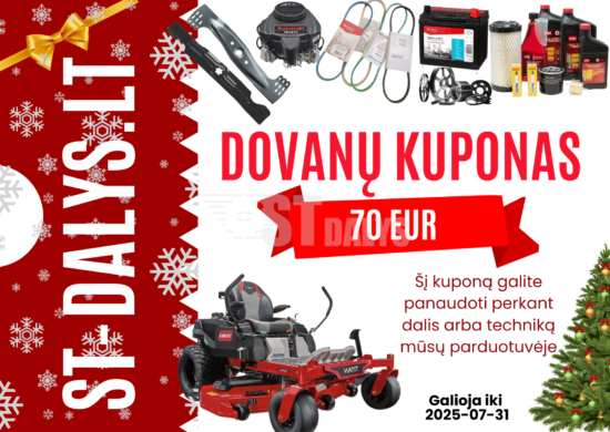 Dovanų kuponas 70Eur