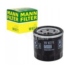 MANN tepalo filtras W671