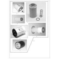 EGHOLM 2100 variklio aptarnavimo rinkinys E90501641