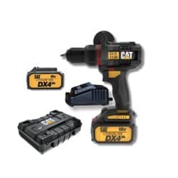 CAT DX1130.1 18V smūginis gręžtuvas 80 Nm, 2×4Ah